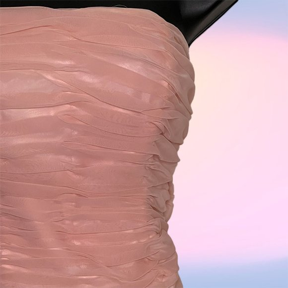 Pink Ruffle Corset Top - Picture 3 of 3